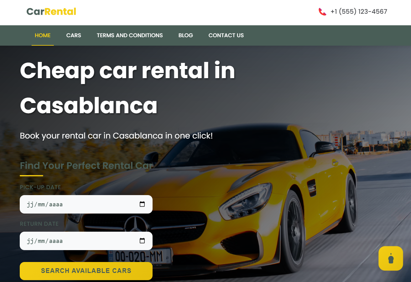 Car Rental App